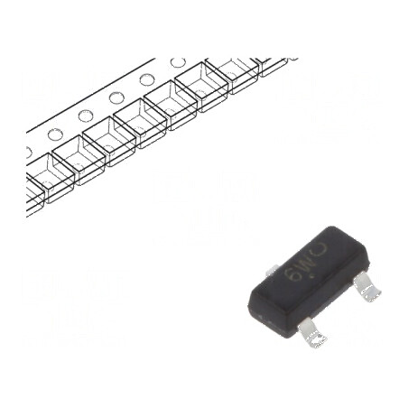 Tranzistor P-JFET unipolar 0,225W SOT23 | Electronic-mag.ro | Componente Electronice