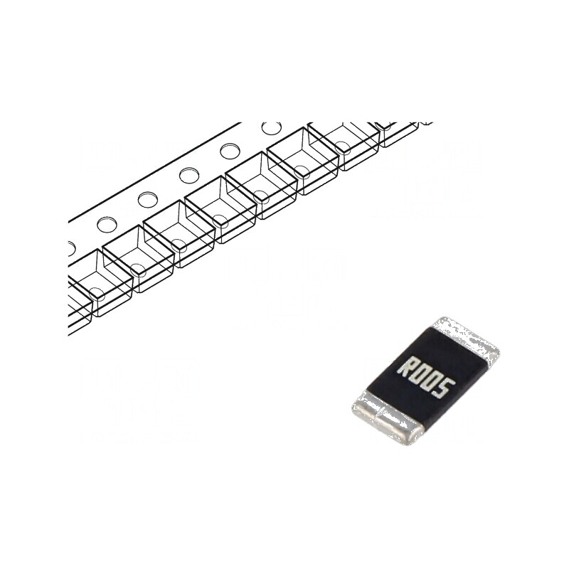 Rezistor SMD 2512 metal strip 5mΩ 2W ±1% | Electronic-mag.ro | Componente Electronice Rezistor SMD 2512 metal strip 5mΩ 2W ±1% | Electronic-mag.ro | Componente Electronice