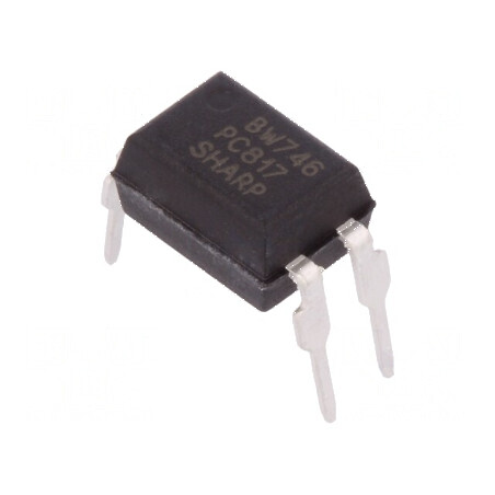 Optocuplor THT DIP4 5kV 80V | Electronic-mag.ro | Componente Electronice