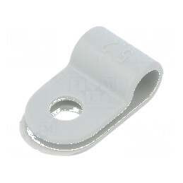Clipsuri tip P pentru cabluri Ø buclă 5,2mm W 10mm | Electronic-mag.ro | Componente Electronice