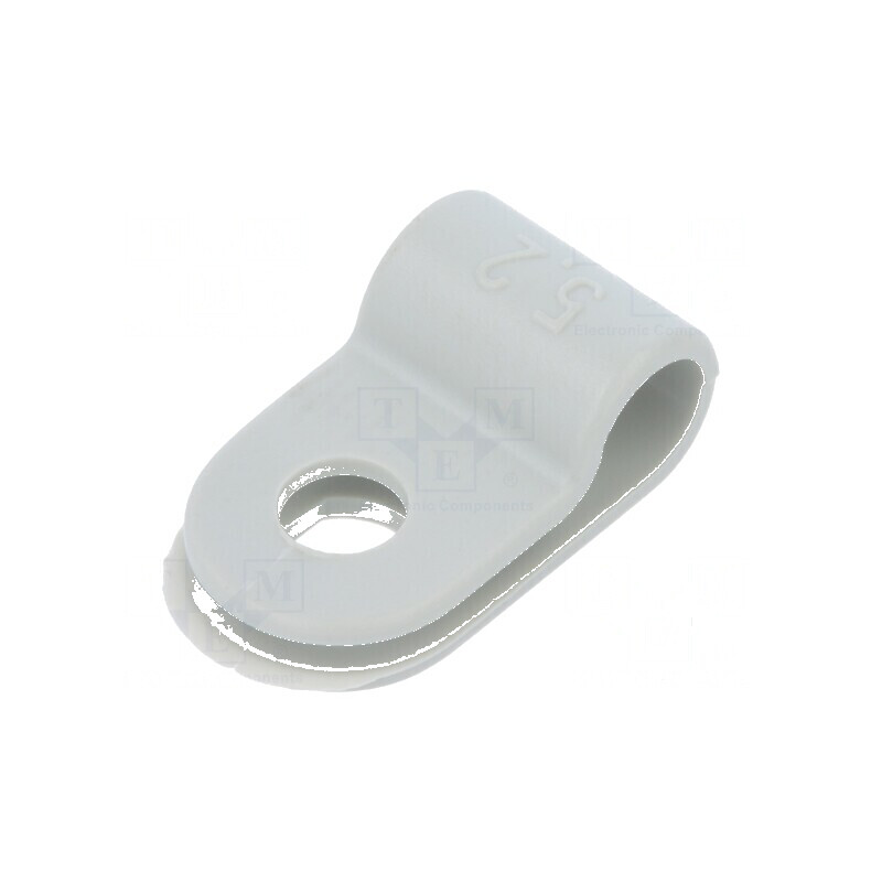 Clipsuri tip P pentru cabluri Ø buclă 5,2mm W 10mm | Electronic-mag.ro | Componente Electronice Clipsuri tip P pentru cabluri Ø buclă 5,2mm W 10mm | Electronic-mag.ro | Componente Electronice
