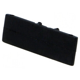 Protecție neagră din poliamidă, lățime 7,8mm, temperatură -25÷100°C | Electronic-mag.ro | Componente Electronice