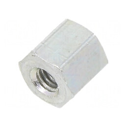 Piuliță distanțieră filetată M2,5 5mm hexagonală | Electronic-mag.ro | Componente Electronice