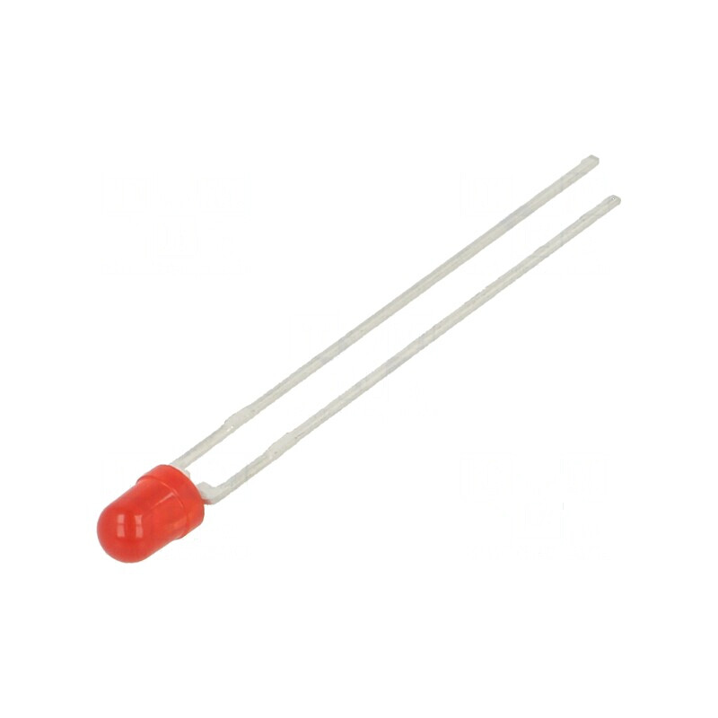 LED 3mm roșie 2,5÷14mcd 60° convex | Electronic-mag.ro | Componente Electronice LED 3mm roșie 2,5÷14mcd 60° convex | Electronic-mag.ro | Componente Electronice
