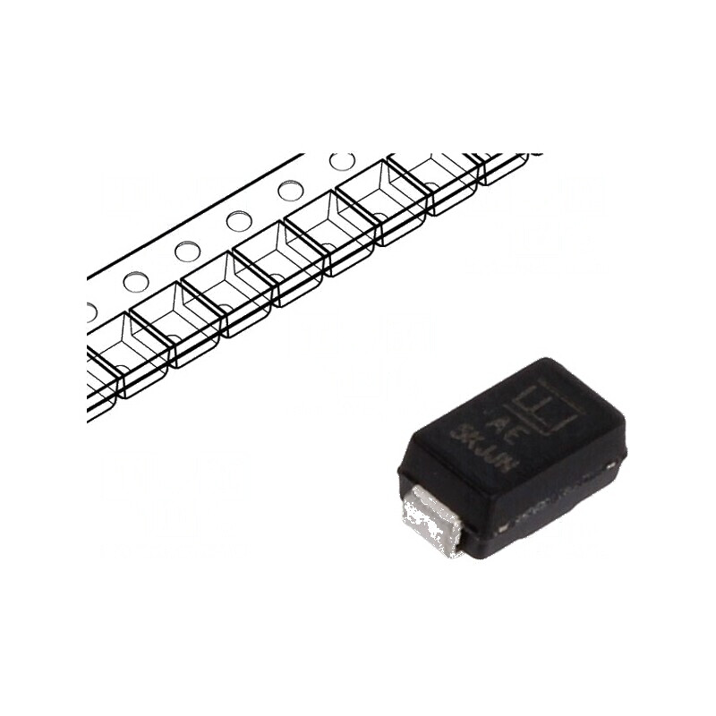 Diodă Schottky SMD 40V 2A SMB - Redresor pe rolă, bandă | Electronic-mag.ro | Componente Electronice Diodă Schottky SMD 40V 2A SMB - Redresor pe rolă, bandă | Electronic-mag.ro | Componente Electronice