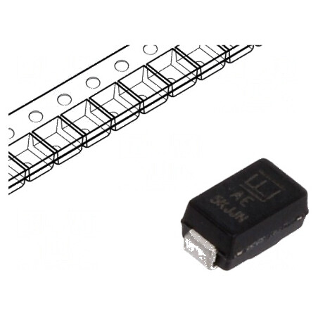 Diodă Schottky SMD 40V 2A SMB - Redresor pe rolă, bandă | Electronic-mag.ro | Componente Electronice