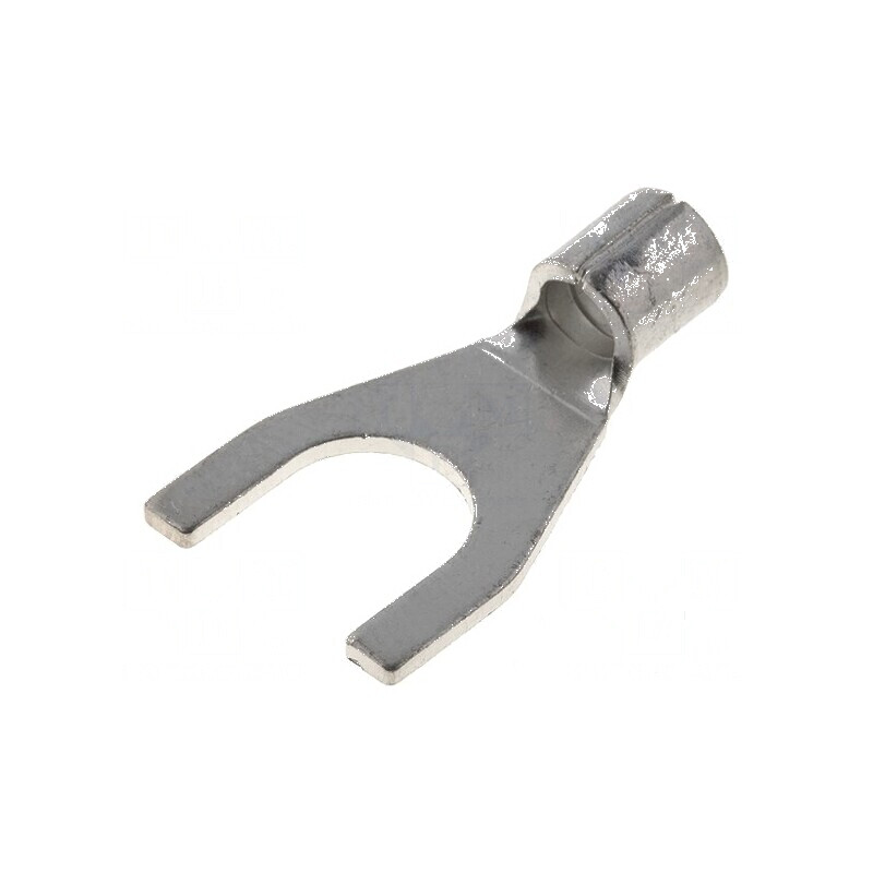 Furcă M8 4÷6mm2 crimpat pe cablu neizolat cositorit | Electronic-mag.ro | Componente Electronice