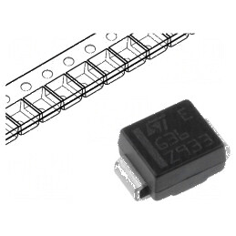 Diodă Schottky SMD 60V 3A SMB pentru redresoare, rolă  | Electronic-mag.ro | Componente Electronice