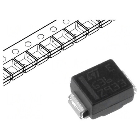 Diodă Schottky SMD 60V 3A SMB pentru redresoare, rolă  | Electronic-mag.ro | Componente Electronice