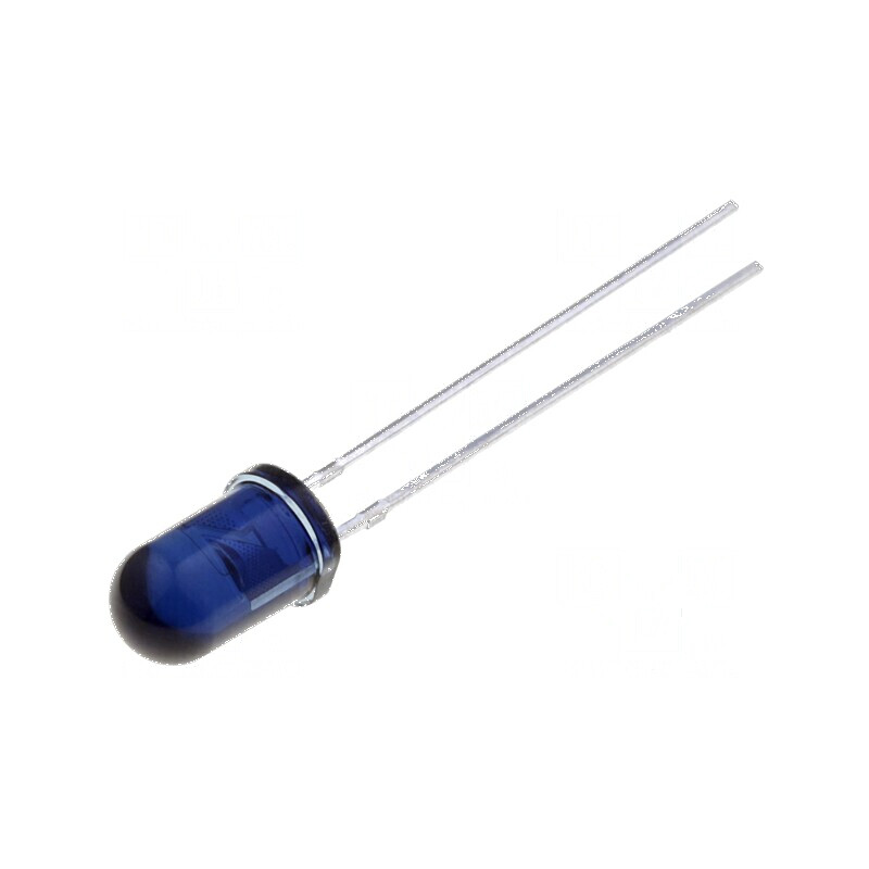 Emiţător IR 5mm 940nm gri-albăstrui transparent THT | Electronic-mag.ro | Componente Electronice