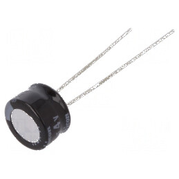 Condensator electrolitic THT 470uF 4VDC Ø8x5mm 2,5mm | Electronic-mag.ro | Componente Electronice