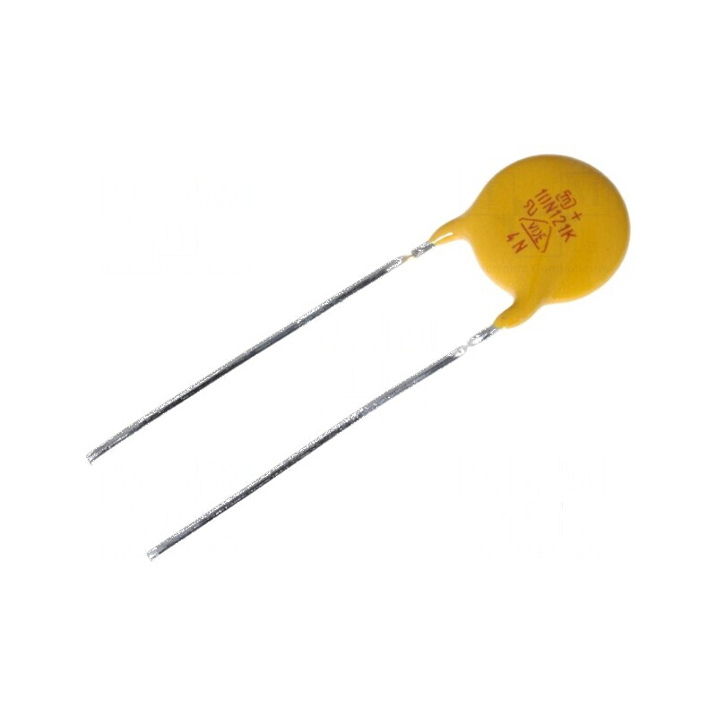 Varistor oxid de metal THT 75VAC 100VDC 120V ±10% 2,5kA 19J | Electronic-mag.ro | Componente Electronice