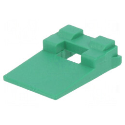 Clichet blocare tată DT PIN 2 verde | Electronic-mag.ro | Componente Electronice