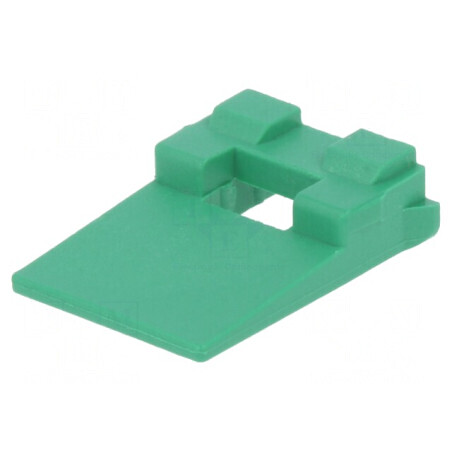 Clichet blocare tată DT PIN 2 verde | Electronic-mag.ro | Componente Electronice