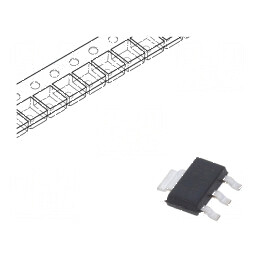 Triac 800V 1A SOT223 cu poartă sensibilă 4Q | Electronic-mag.ro | Componente Electronice