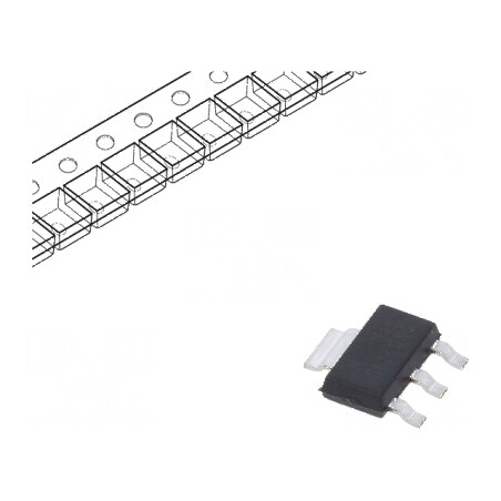 Triac 800V 1A SOT223 cu poartă sensibilă 4Q | Electronic-mag.ro | Componente Electronice