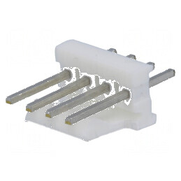 Conector cablu-placă soclu tată PIN 4 2,54mm THT MTA-100 | Electronic-mag.ro | Componente Electronice