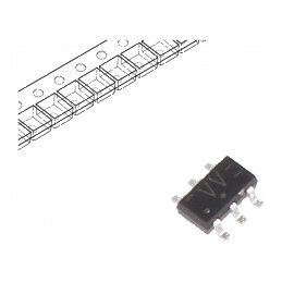 Buffer digital non-inversor CMOS TTL SMD TSOP6 LVC 2 canale | Electronic-mag.ro | Componente Electronice