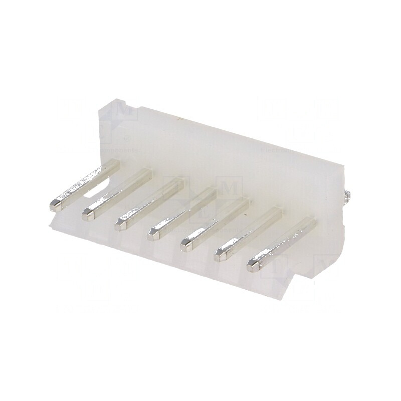 Conector cablu-placă soclu tată 3,96mm 7 PIN THT 250V 7A | Electronic-mag.ro | Componente Electronice