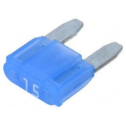 Siguranţă auto 15A 32VDC Mini 10,9mm | Electronic-mag.ro | Componente Electronice