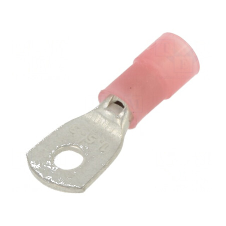 Vârf inelar tubular M3 Ø 3,2mm pentru cablu 0,25-1,5mm2 crimpat | Electronic-mag.ro | Componente Electronice
