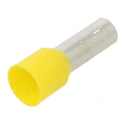 Vârf tub de capăt izolată cupru 25mm² 18mm cositorit crimpat | Electronic-mag.ro | Componente Electronice