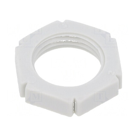 Piuliță PG9 poliamidă gri deschis pentru temperaturi -20÷90°C | Electronic-mag.ro | Componente Electronice