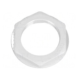 Piuliță M25 poliamidă 32mm gri Pas: 1,5 | Electronic-mag.ro | Componente Electronice