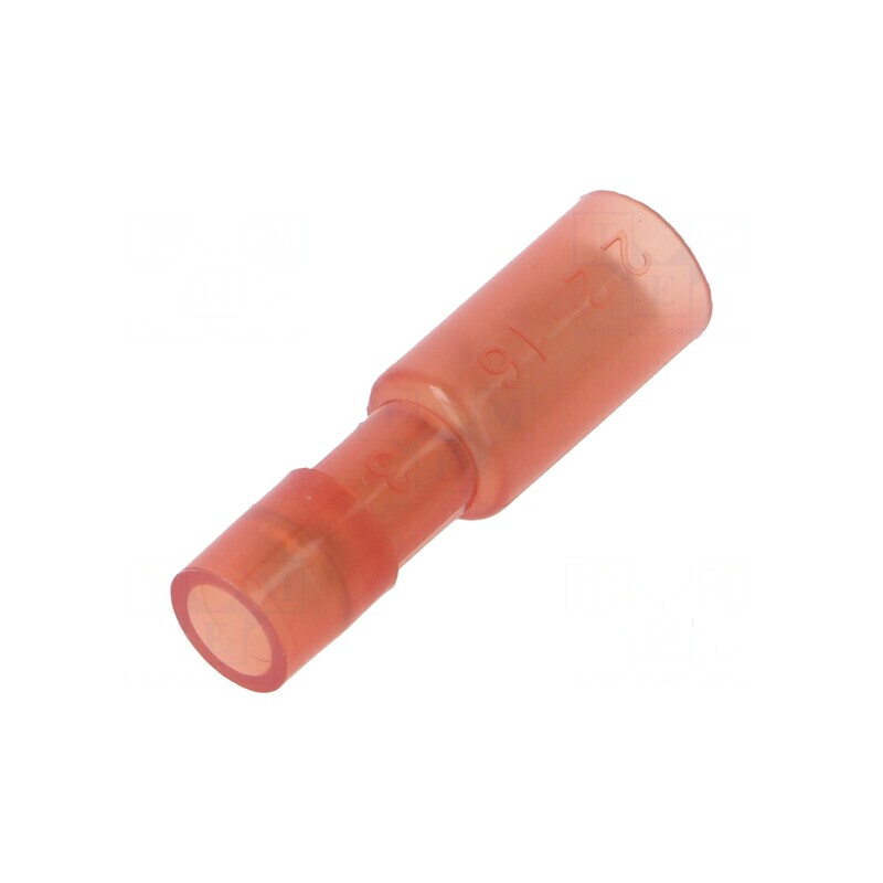 Terminal rotund mamă 4mm 0,25-1,5mm² crimpat pe cablu | Electronic-mag.ro | Componente Electronice Terminal rotund mamă 4mm 0,25-1,5mm² crimpat pe cablu | Electronic-mag.ro | Componente Electronice
