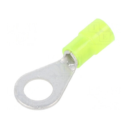 Vârf inelar M8 Ø 8,2mm 4÷6mm2 cupru izolat | Electronic-mag.ro | Componente Electronice