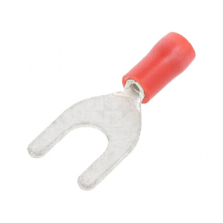 Furcă M6 Ø6,4mm pentru cablu izolat 0,25-1,5mm2 | Electronic-mag.ro | Componente Electronice