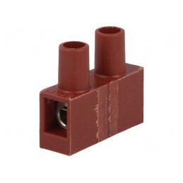 Regletă de conexiuni terminale cu şurub 4mm² 400V, 1 pistă | Electronic-mag.ro | Componente Electronice