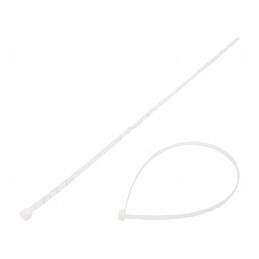 Colier de strângere poliamidă 450mm 7,6mm 550N naturală | Electronic-mag.ro | Componente Electronice