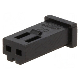 Conector cablu-placă mufă mamă AMPMODU MOD II 2,54mm 2 PIN | Electronic-mag.ro | Componente Electronice