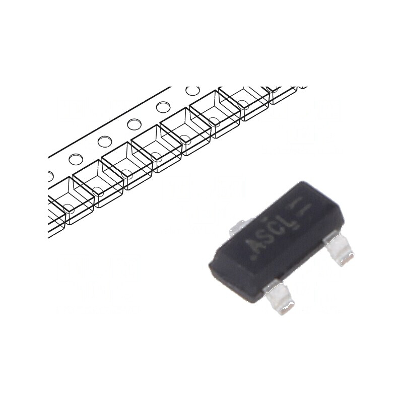 Diodă TVS 125W 15V 21A Unidirecțională SOT23 62pF | Electronic-mag.ro | Componente Electronice Diodă TVS 125W 15V 21A Unidirecțională SOT23 62pF | Electronic-mag.ro | Componente Electronice