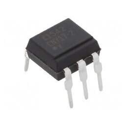 Optocuplor THT 5kV DIP6 cu tranzistori Uce 70V | Electronic-mag.ro | Componente Electronice