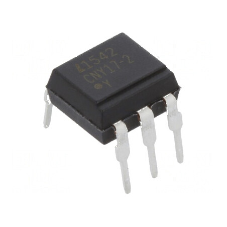 Optocuplor THT 5kV DIP6 cu tranzistori Uce 70V | Electronic-mag.ro | Componente Electronice