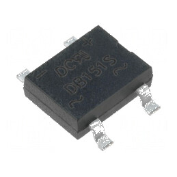 Punte redresoare monofazată Urmax 50V 1,5A 50A DB-1S | Electronic-mag.ro | Componente Electronice