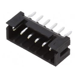 Conector cablu-cablu/PCB soclu tată PIN 6 DF3 Pas 2mm THT | Electronic-mag.ro | Componente Electronice