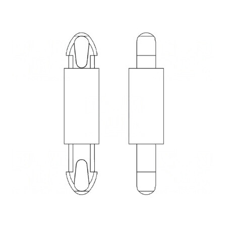 Distanţier PCB poliamidă 66 2mm UL94V-2 | Electronic-mag.ro | Componente Electronice