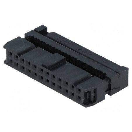 Conector IDC mufă mamă 24 PIN cu presare cablu | Electronic-mag.ro | Componente Electronice