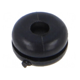 Manșon PVC negru Ø4,8mm Ø2,8mm 0÷80°C | Electronic-mag.ro | Componente Electronice