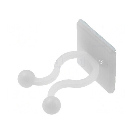 Clipsuri pentru cablu Ø10mm poliamidă naturală UL94V-2 | Electronic-mag.ro | Componente Electronice