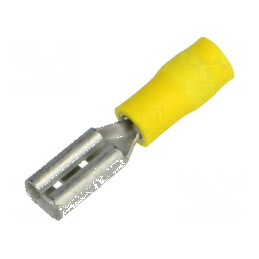Terminal plat 2,8mm mamă 0,2-0,5mm2 crimpat pe cablu | Electronic-mag.ro | Componente Electronice