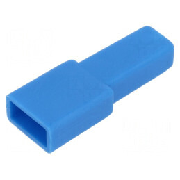 Carcase terminale mamă drept conectori 6,3mm, 1 pistă | Electronic-mag.ro | Componente Electronice