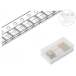 LED SMD 0201 galben 10÷30mcd 0,65x0,35x0,2mm 135° 10mA | Electronic-mag.ro | Componente Electronice