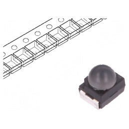 LED SMD 3528 Portocalie 1,26-3,175lm 1120-3550mcd 55° | Electronic-mag.ro | Componente Electronice