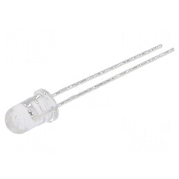 Emițător IR 5mm 940nm transparent THT 50mA 1,25V-1,6V 40° | Electronic-mag.ro | Componente Electronice