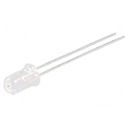 Emițător IR 5mm 940nm Transparent THT 20mA 1,2V-1,6V | Electronic-mag.ro | Componente Electronice