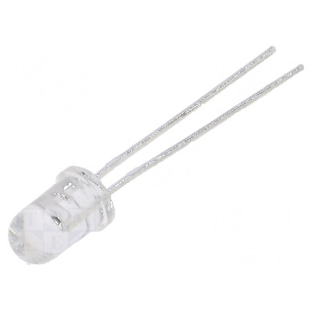 Emiţător IR 5mm 940nm THT 20mA 1,2÷1,6V 40° | Electronic-mag.ro | Componente Electronice
